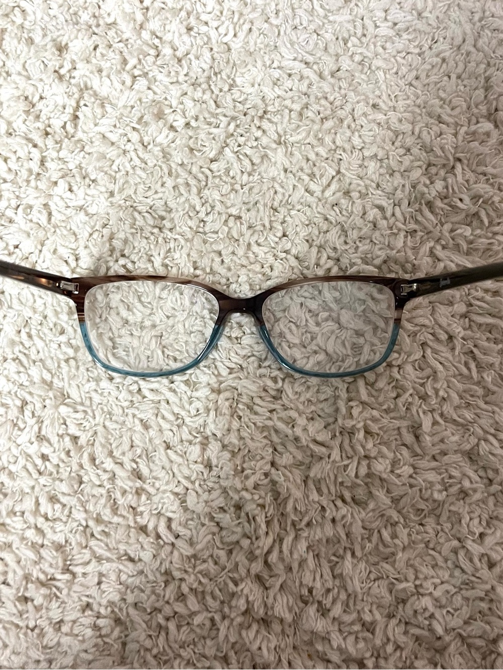 Señorita Brown and Teal Women's Glasses - Picture 7 of 9